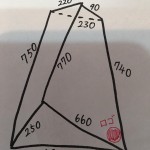 ハリボテ(4)寸法図 ハリボテ(4)寸法図